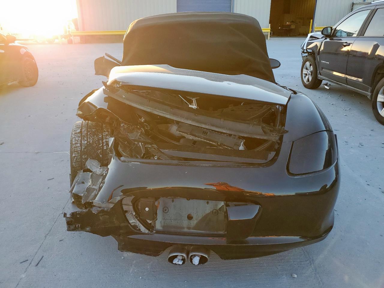 2006 Porsche Boxster S Черный vin: WP0CB29866U730508