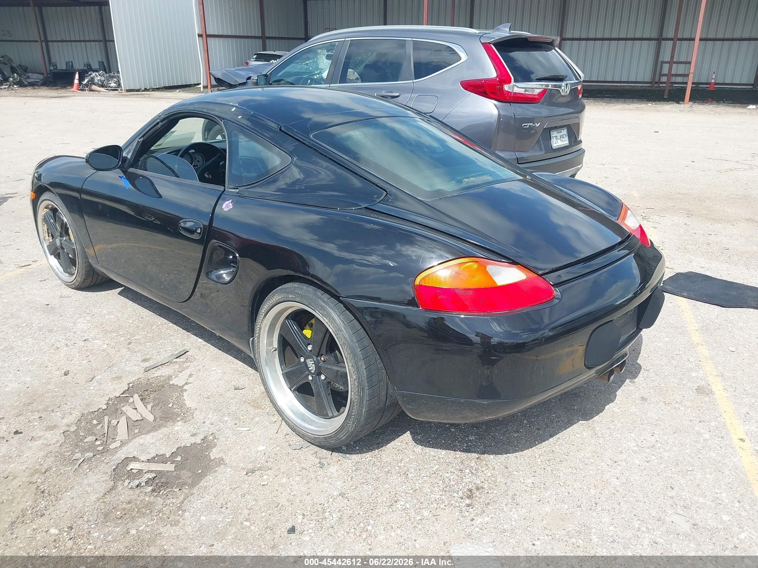 2002 Porsche Boxster S Black vin: WP0CB29872U662939
