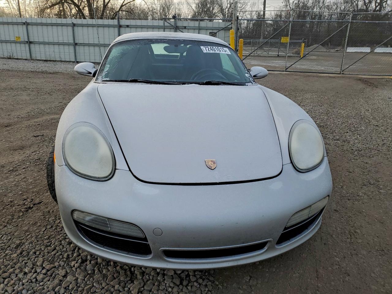 2005 Porsche Boxster S Silver vin: WP0CB29875S730107