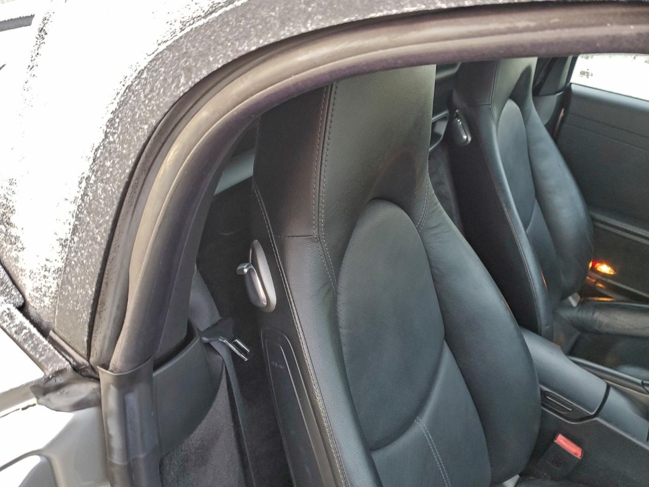 2005 Porsche Boxster S Silver vin: WP0CB29875S730107