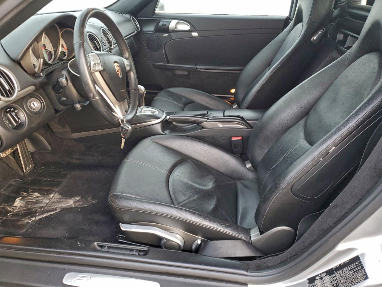 2005 Porsche Boxster S Silver vin: WP0CB29875S730107