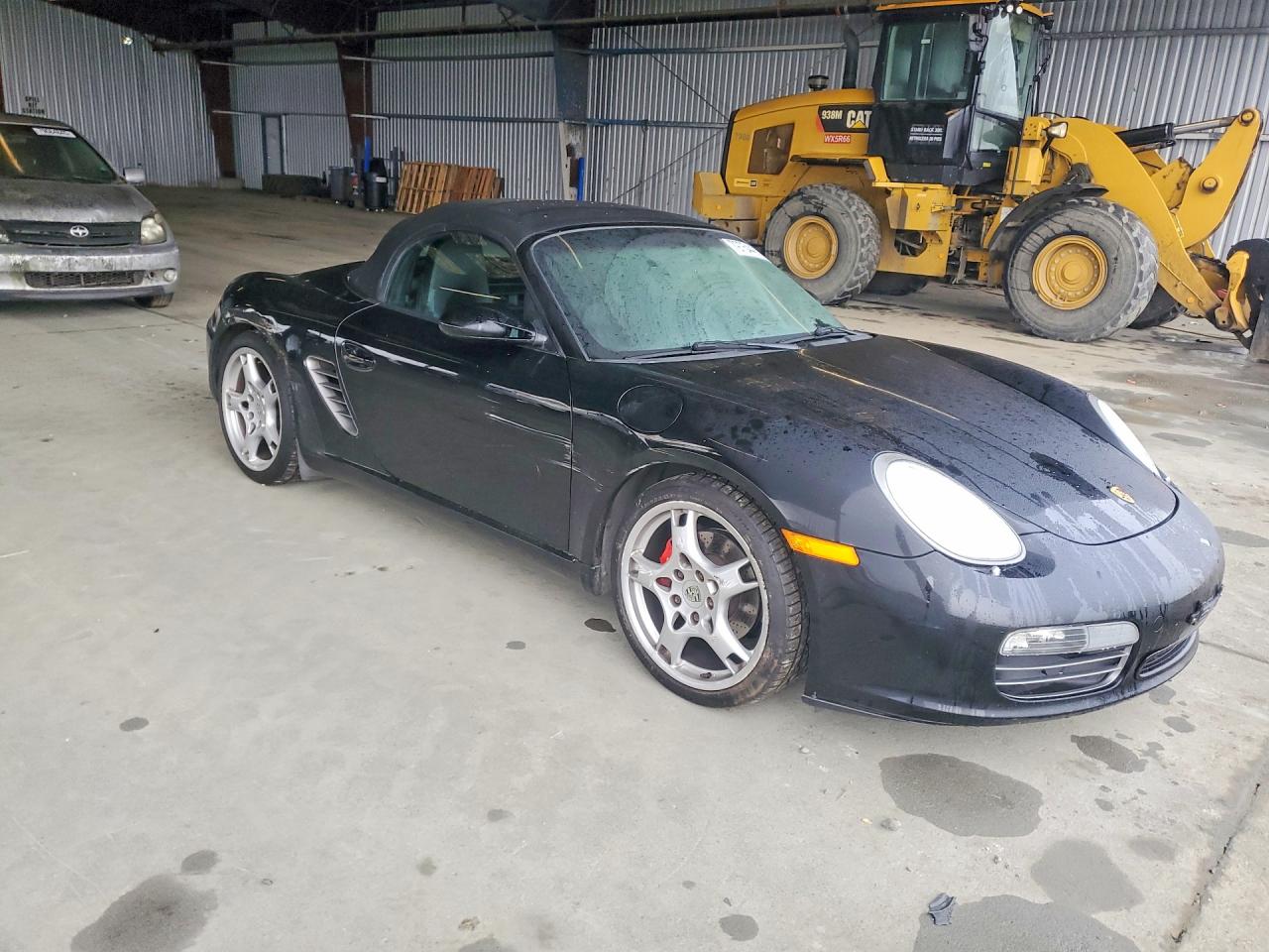 2005 Porsche Boxster S Black vin: WP0CB29875U731553