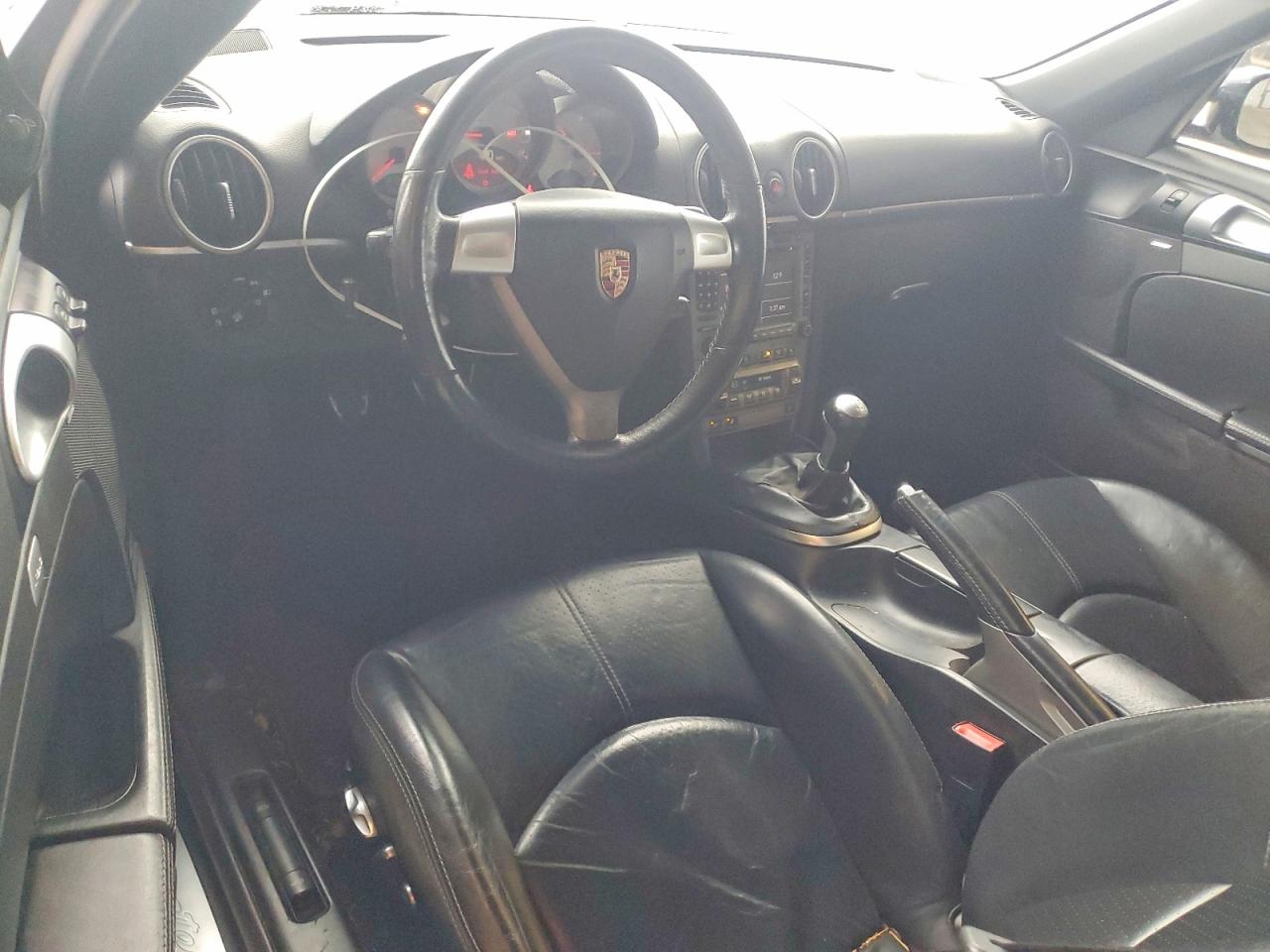 2005 Porsche Boxster S Black vin: WP0CB29875U731553