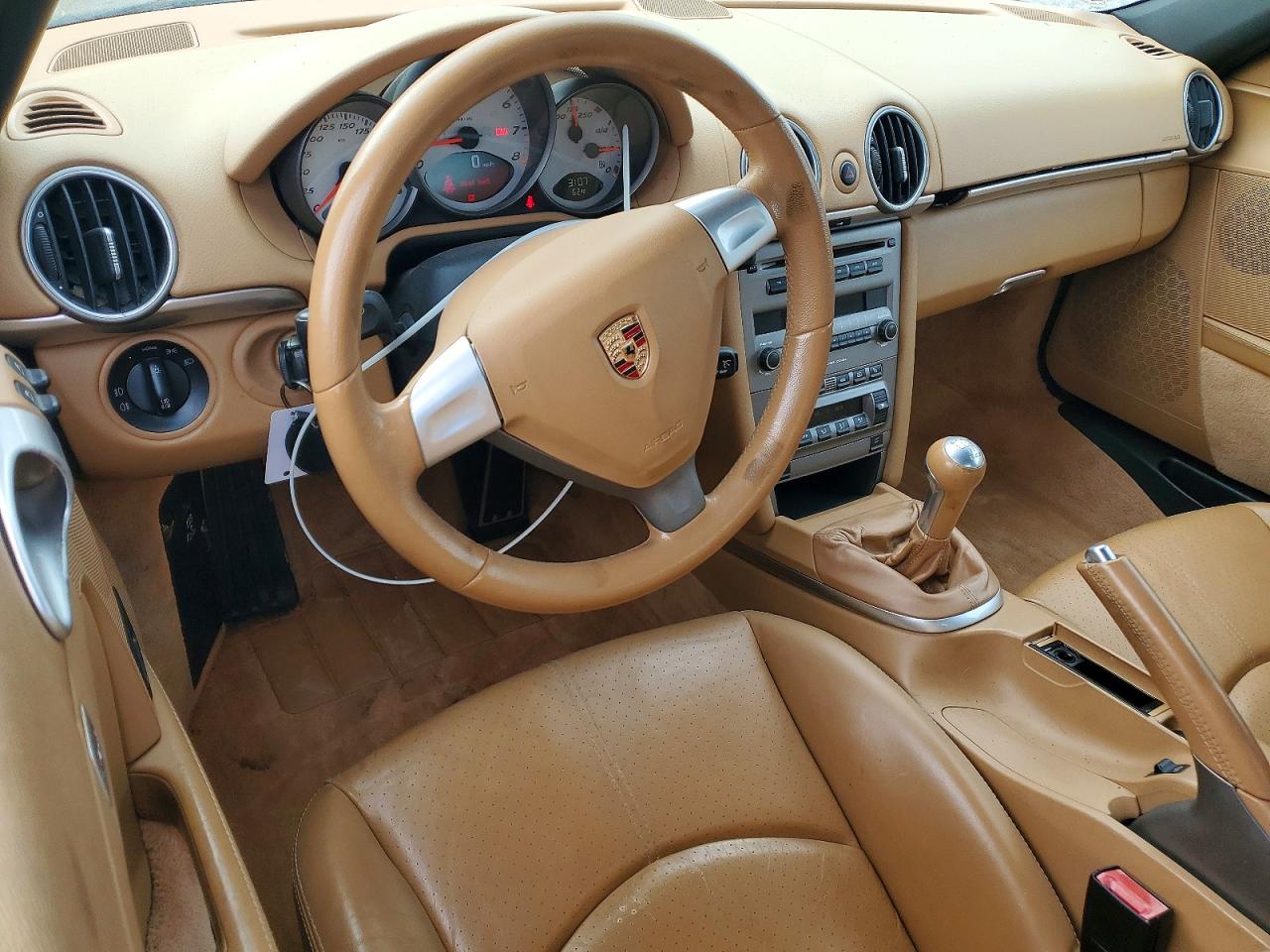2005 Porsche Boxster S Maroon vin: WP0CB29875U731570