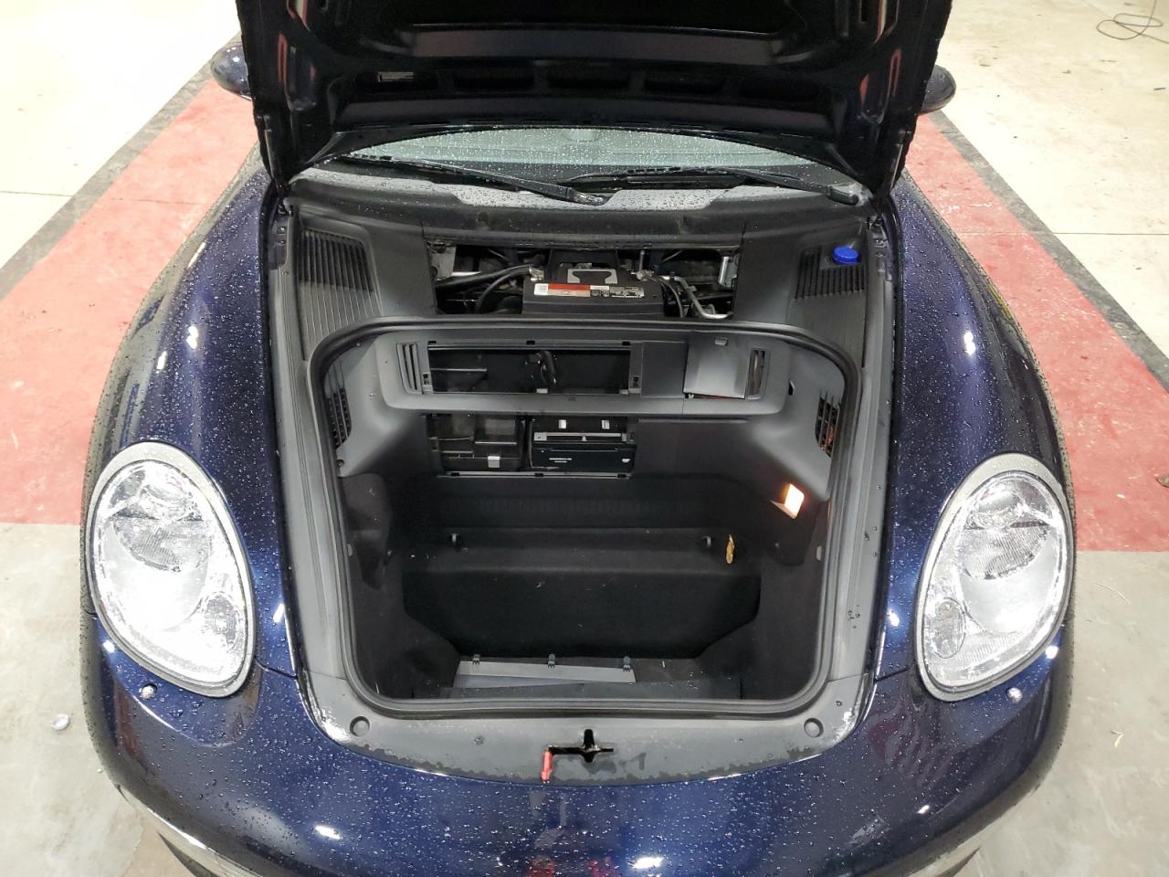 2006 Porsche Boxster S Синий vin: WP0CB29886U730140