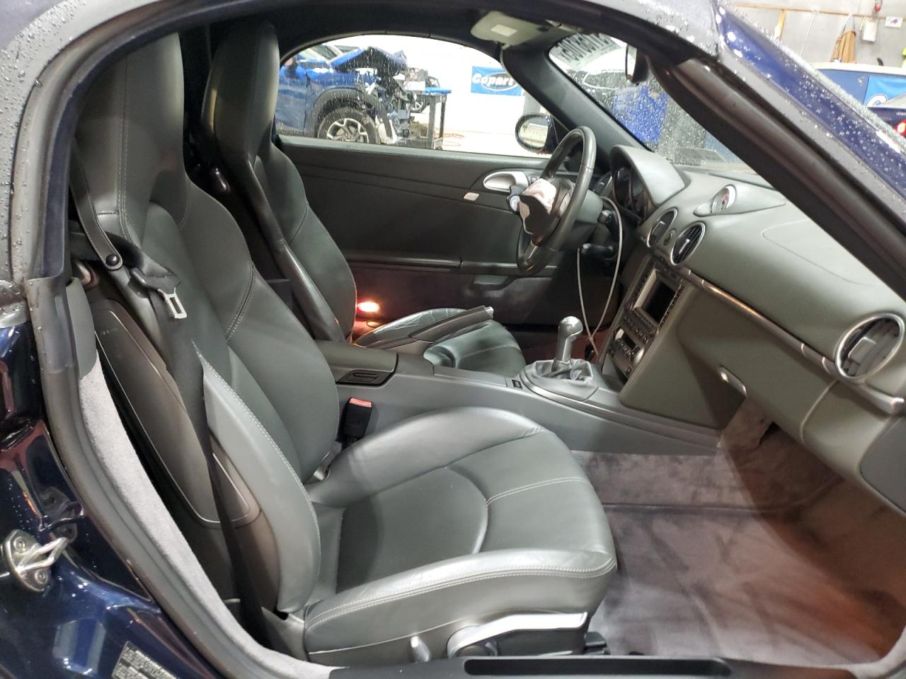 2006 Porsche Boxster S Синий vin: WP0CB29886U730140
