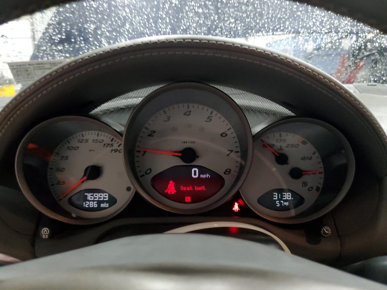 2006 Porsche Boxster S Синий vin: WP0CB29886U730140