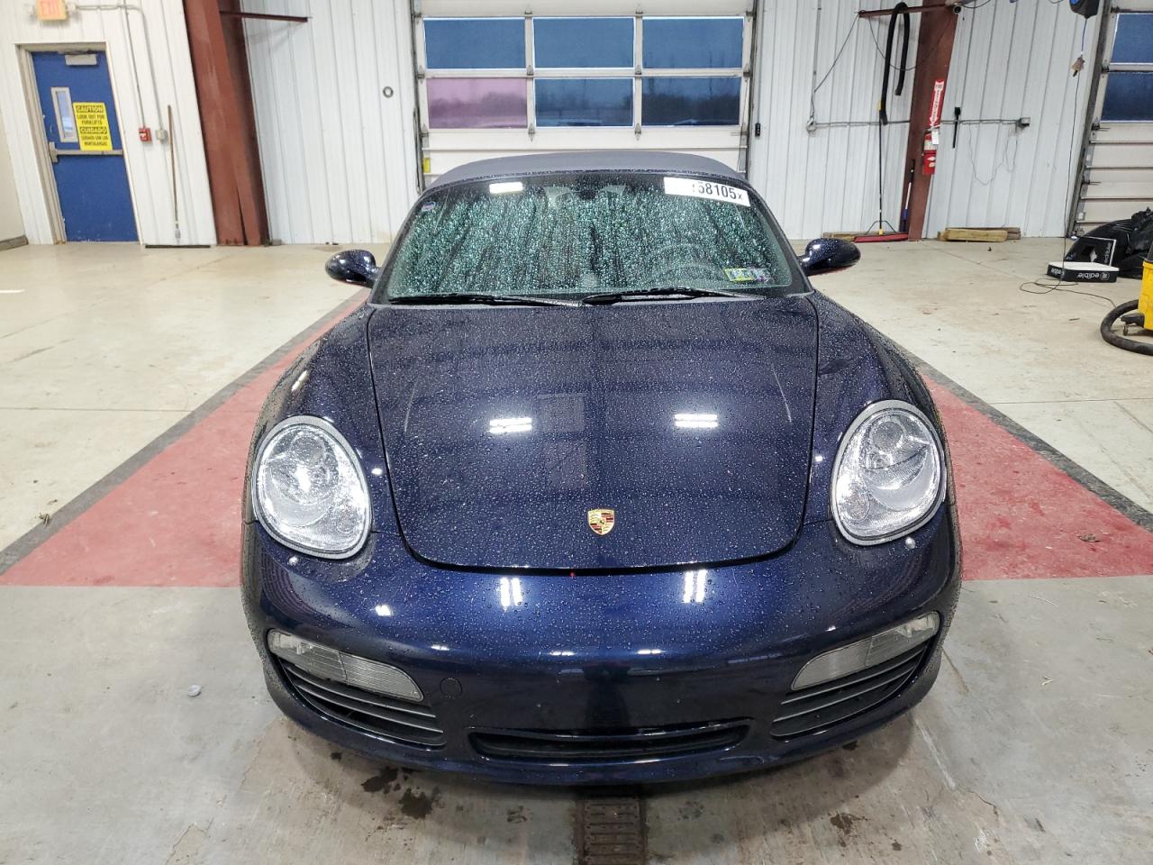 2006 Porsche Boxster S Синий vin: WP0CB29886U730140