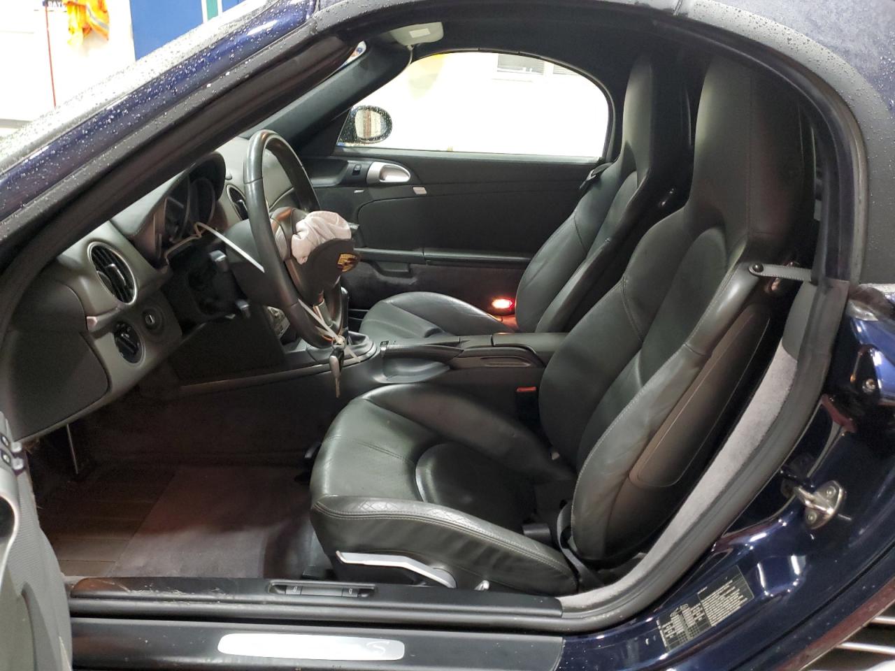 2006 Porsche Boxster S Синий vin: WP0CB29886U730140