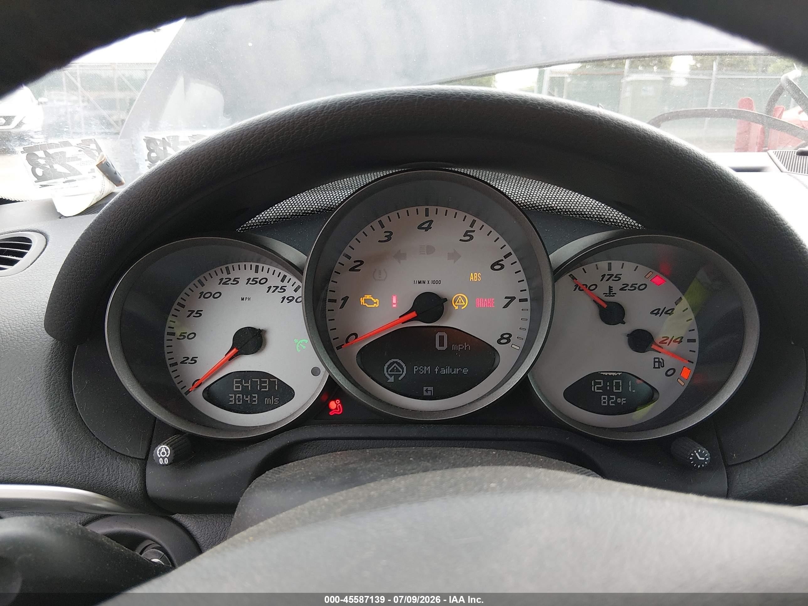 2006 Porsche Boxster S Black vin: WP0CB29886U730252