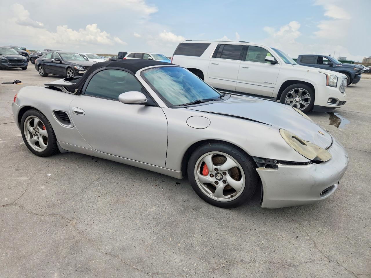 2002 Porsche Boxster S Silver vin: WP0CB29892U660948