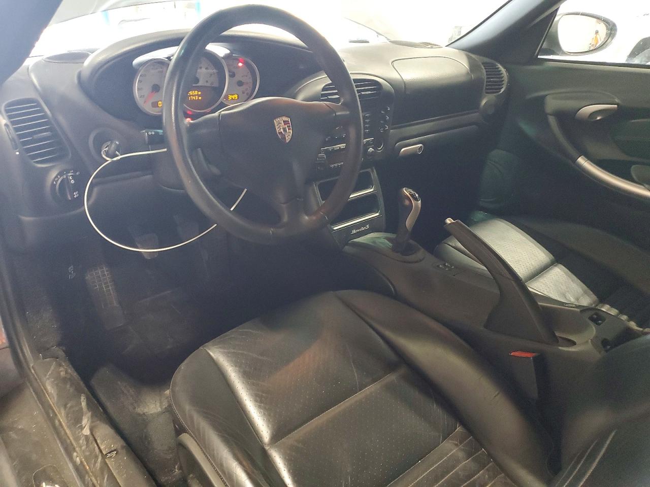 2003 Porsche Boxster S Серый vin: WP0CB29893U663155