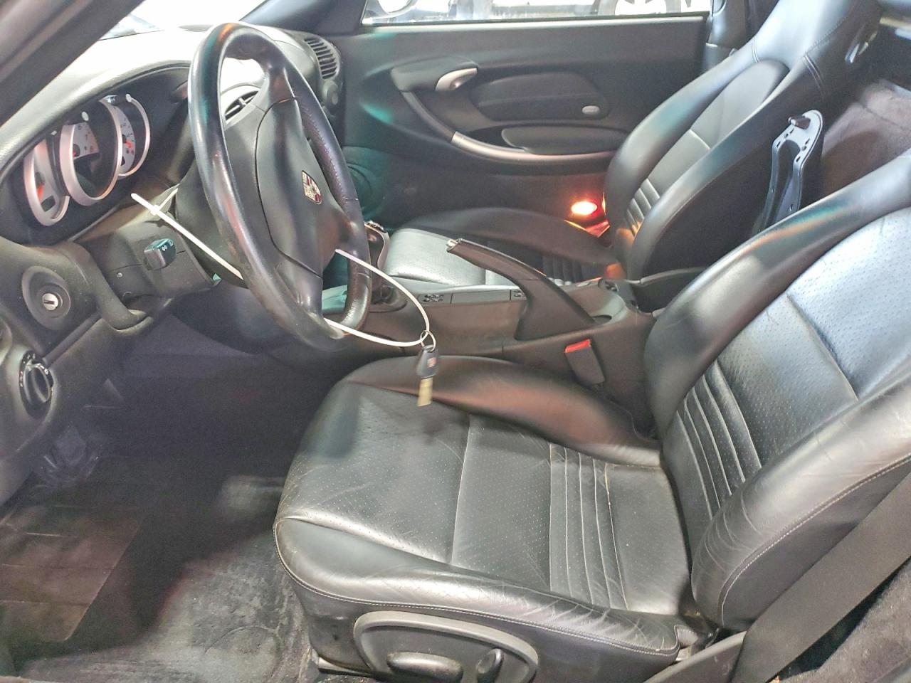 2003 Porsche Boxster S Серый vin: WP0CB29893U663155