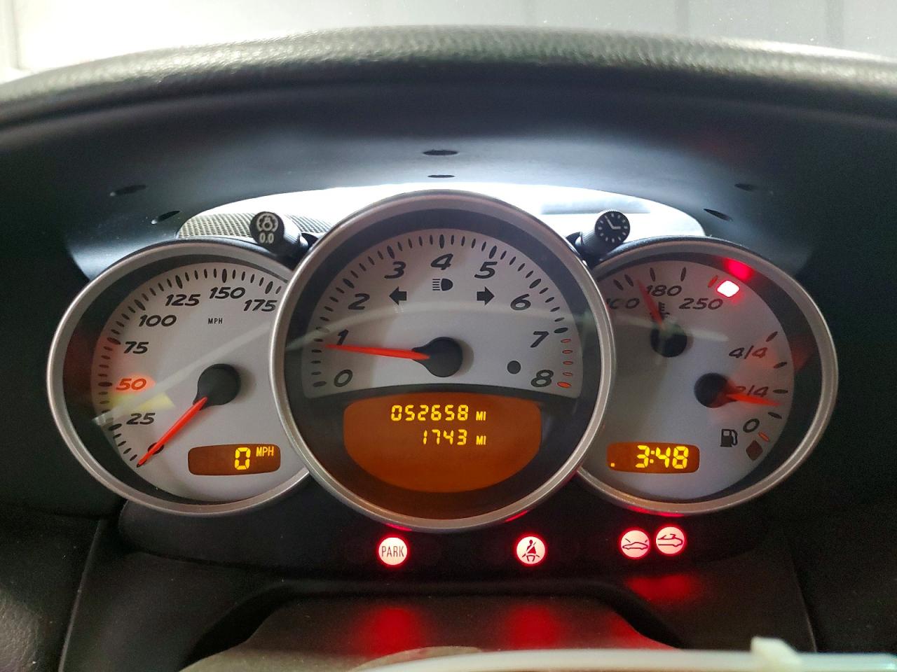 2003 Porsche Boxster S Серый vin: WP0CB29893U663155