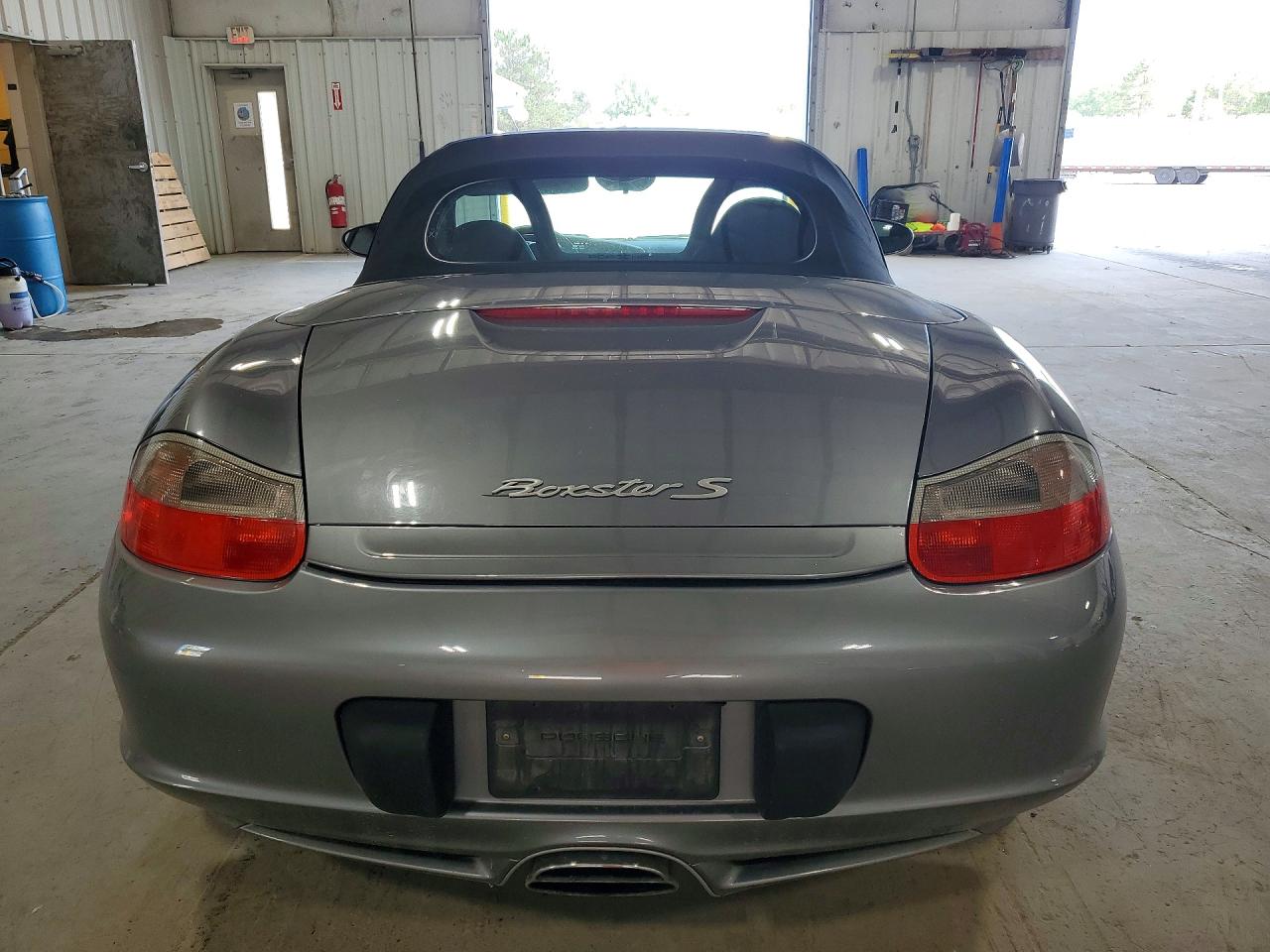 2003 Porsche Boxster S Серый vin: WP0CB29893U663155