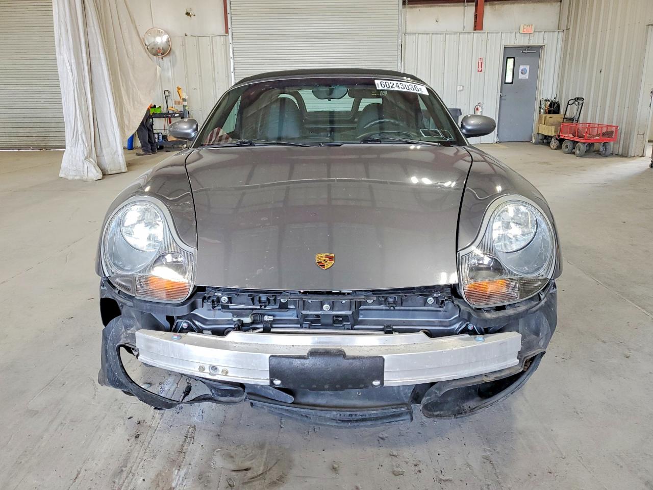 2003 Porsche Boxster S Серый vin: WP0CB29893U663155