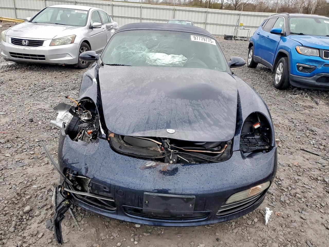 2005 Porsche Boxster S Blue vin: WP0CB29895U731182