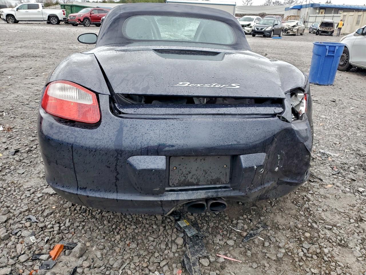 2005 Porsche Boxster S Blue vin: WP0CB29895U731182