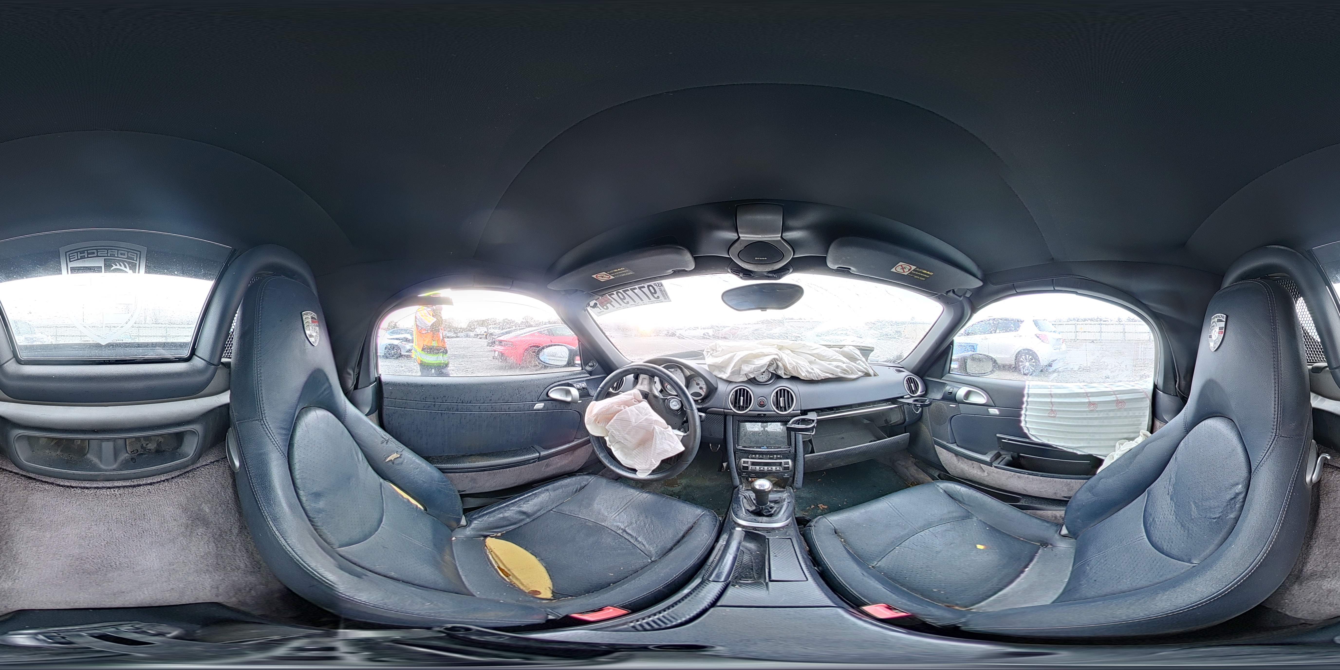 2005 Porsche Boxster S Blue vin: WP0CB29895U731182