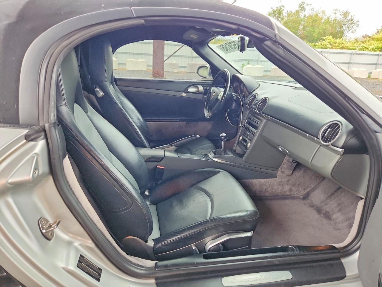 2006 Porsche Boxster S Silver vin: WP0CB29896U731197