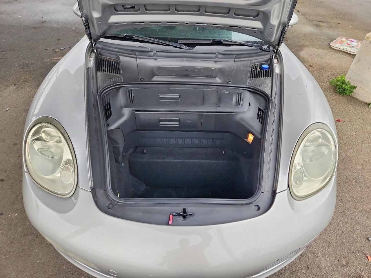 2006 Porsche Boxster S Silver vin: WP0CB29896U731197