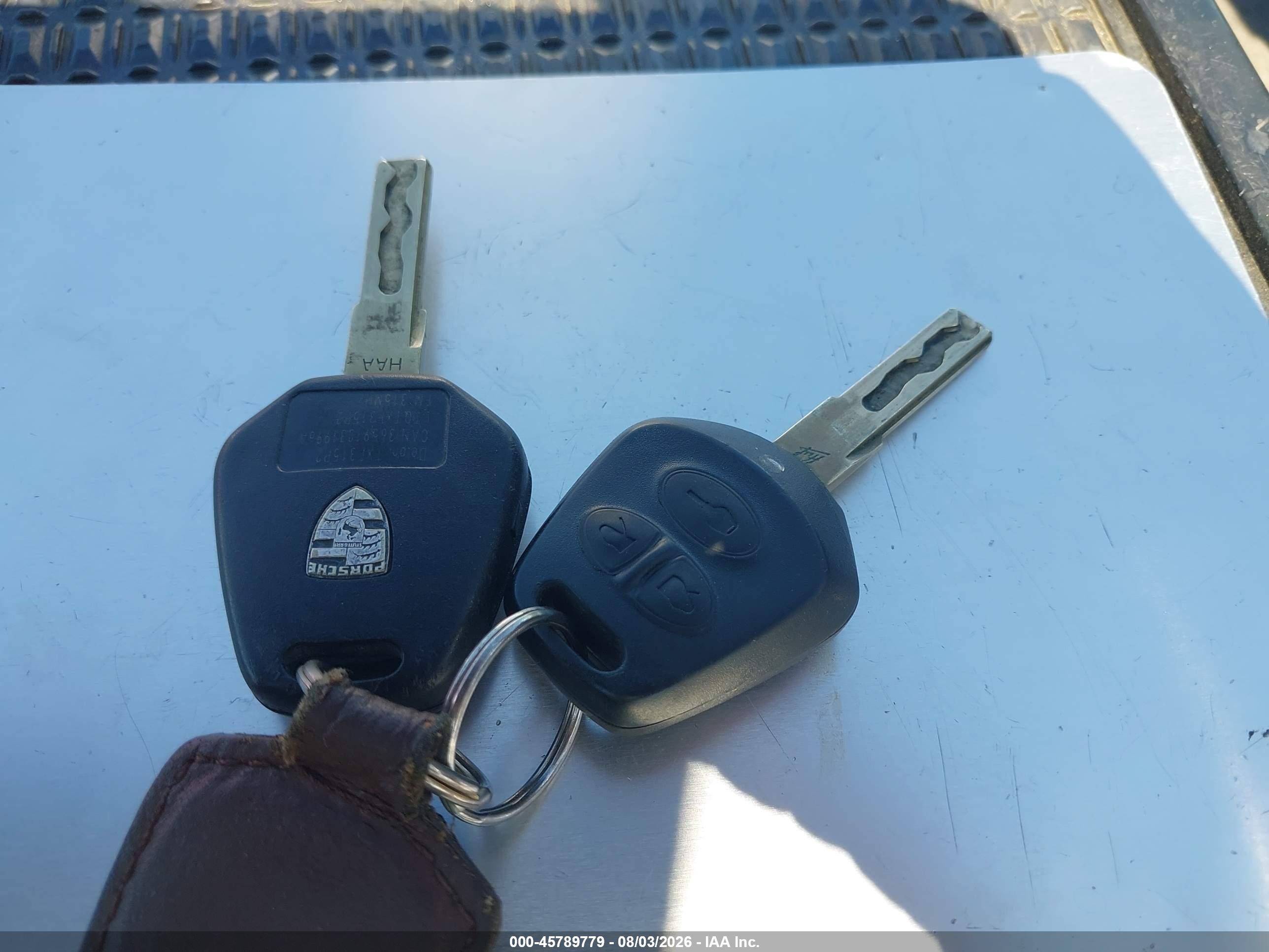 2001 Porsche Boxster S Gray vin: WP0CB298X1U664845