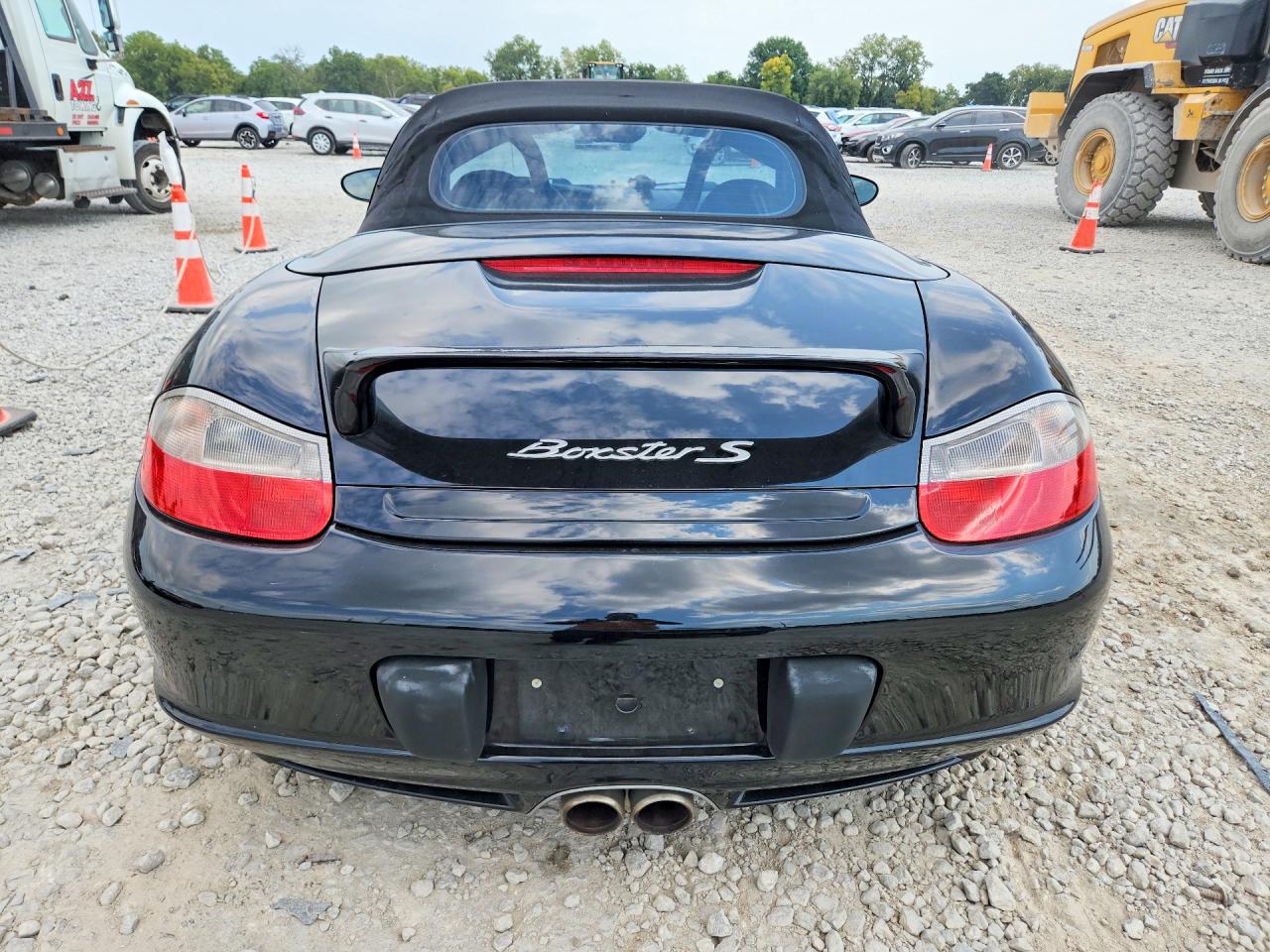 2003 Porsche Boxster S Black vin: WP0CB298X3S660082