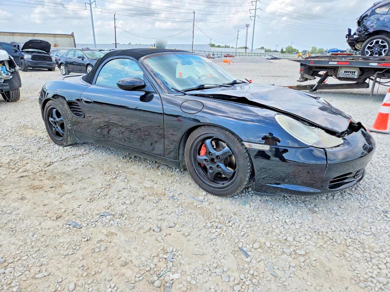 2003 Porsche Boxster S Black vin: WP0CB298X3S660082