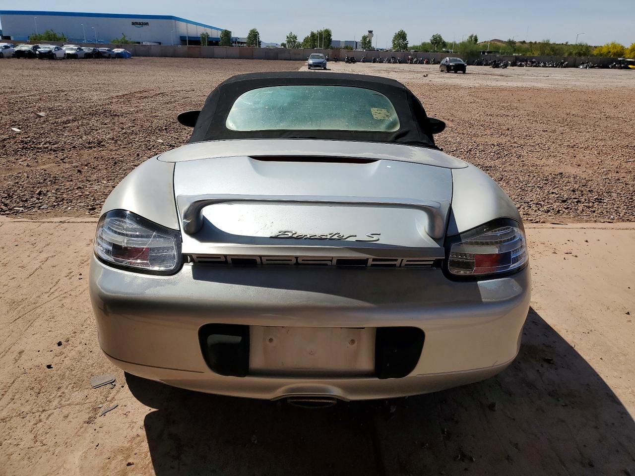 2003 Porsche Boxster S Silver vin: WP0CB298X3U660474