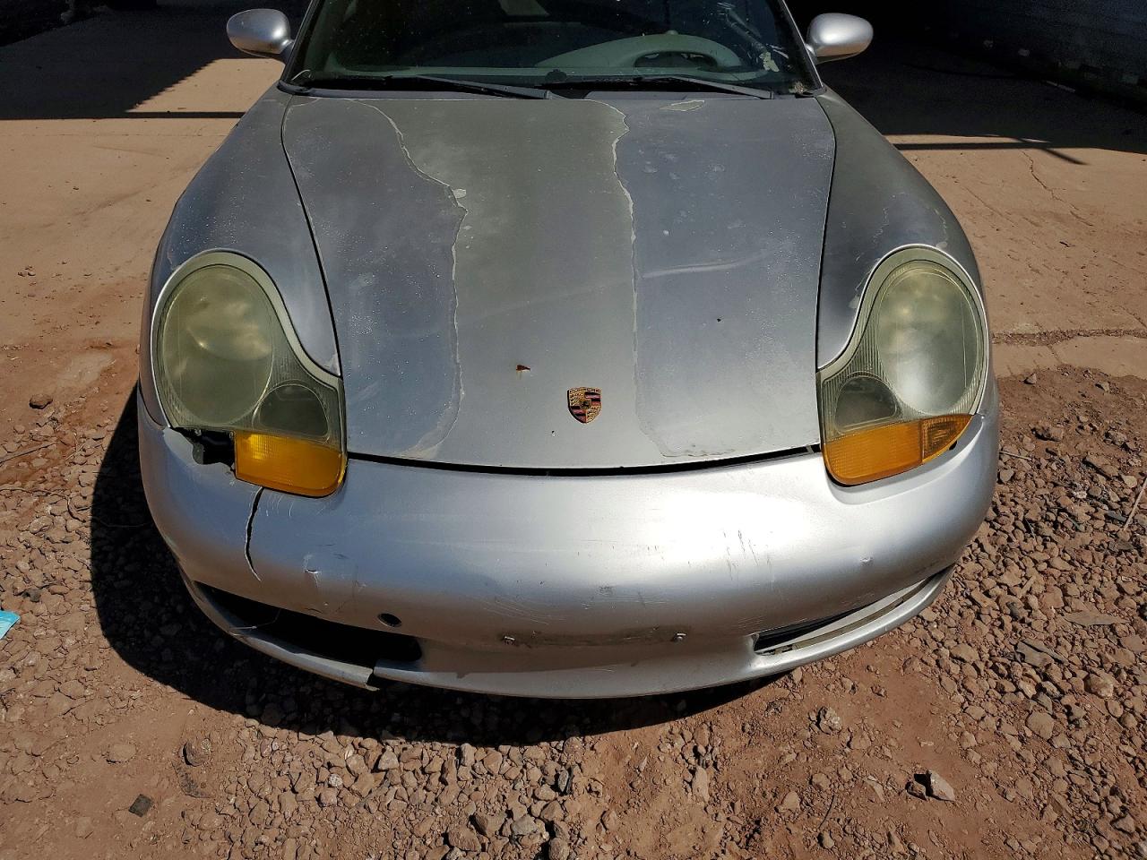 2003 Porsche Boxster S Silver vin: WP0CB298X3U660474