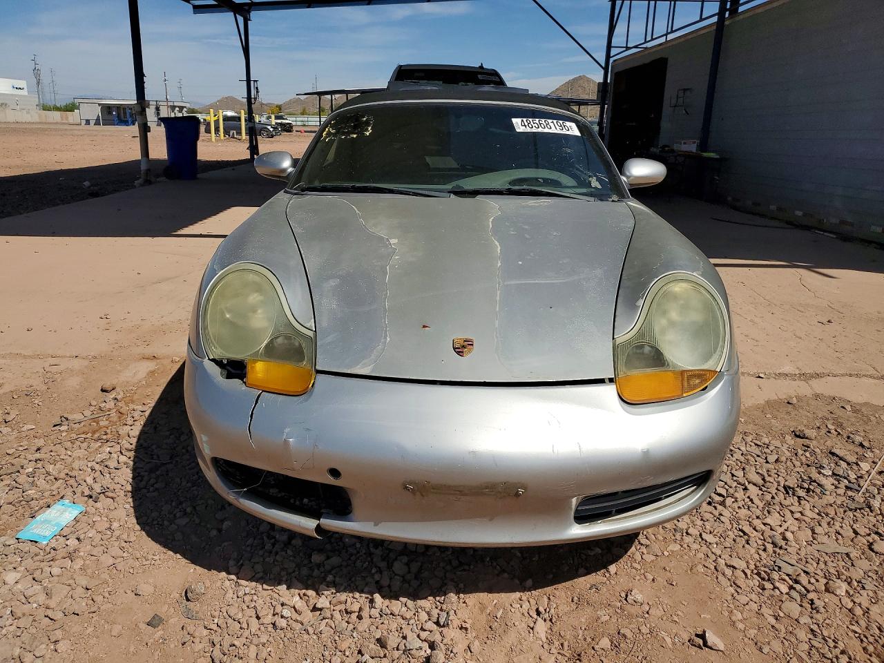 2003 Porsche Boxster S Silver vin: WP0CB298X3U660474
