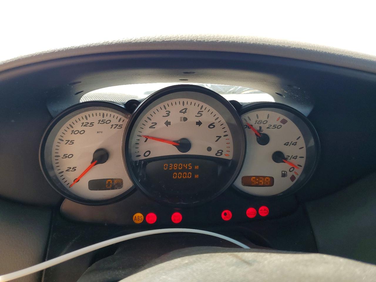 2003 Porsche Boxster S Silver vin: WP0CB298X3U660474