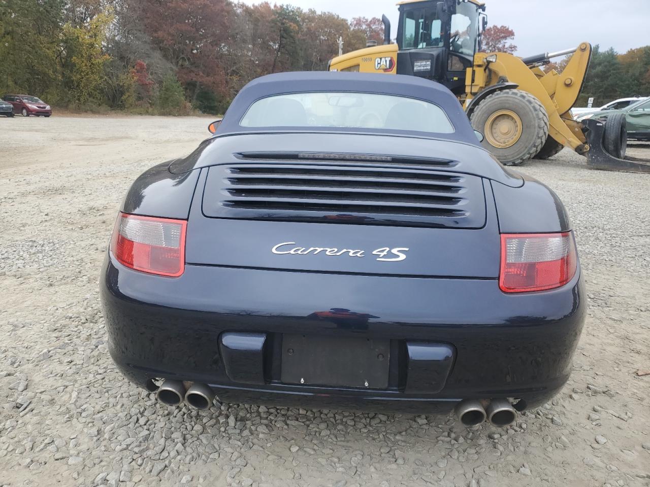 2008 Porsche 911 Carrera S Cabriolet Blue vin: WP0CB29908S776861