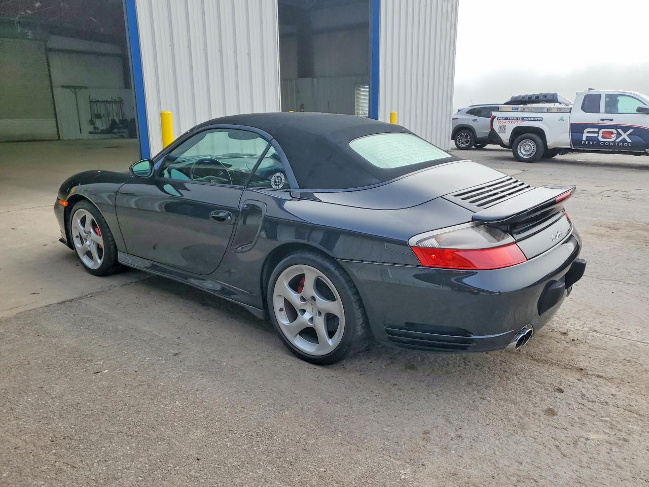 2004 Porsche 911 Turbo Cabriolet Black vin: WP0CB29914S675421