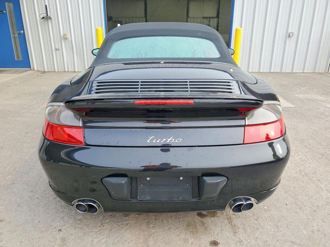 2004 Porsche 911 Turbo Cabriolet Black vin: WP0CB29914S675421