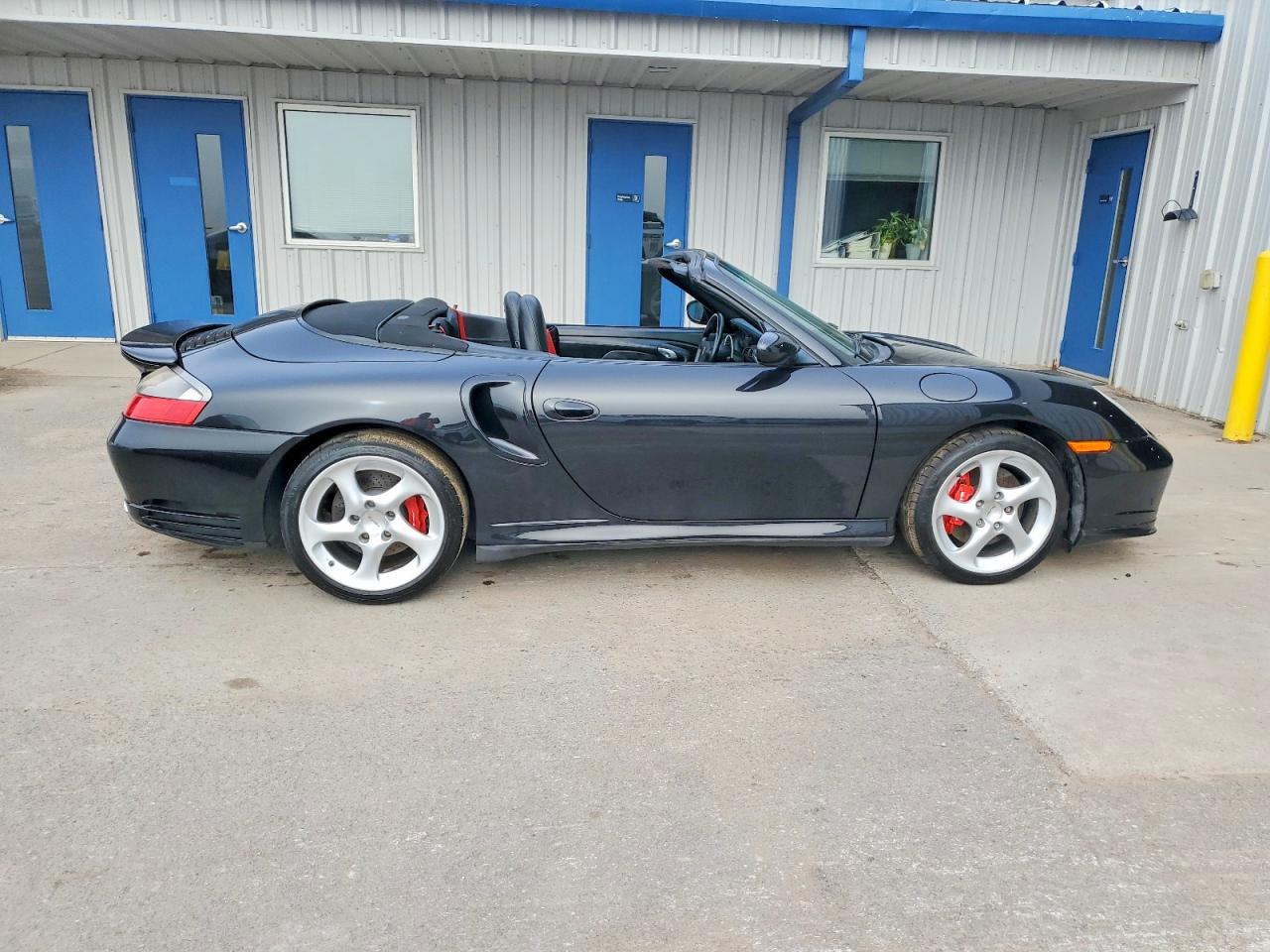 2004 Porsche 911 Turbo Cabriolet Black vin: WP0CB29914S675421
