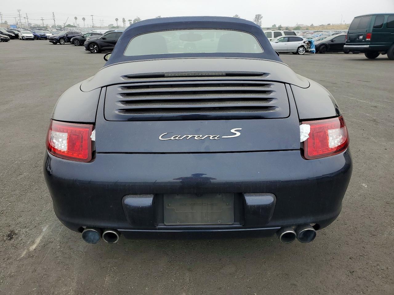 2006 Porsche 911 Carrera S Cabriolet Blue vin: WP0CB29916S767874
