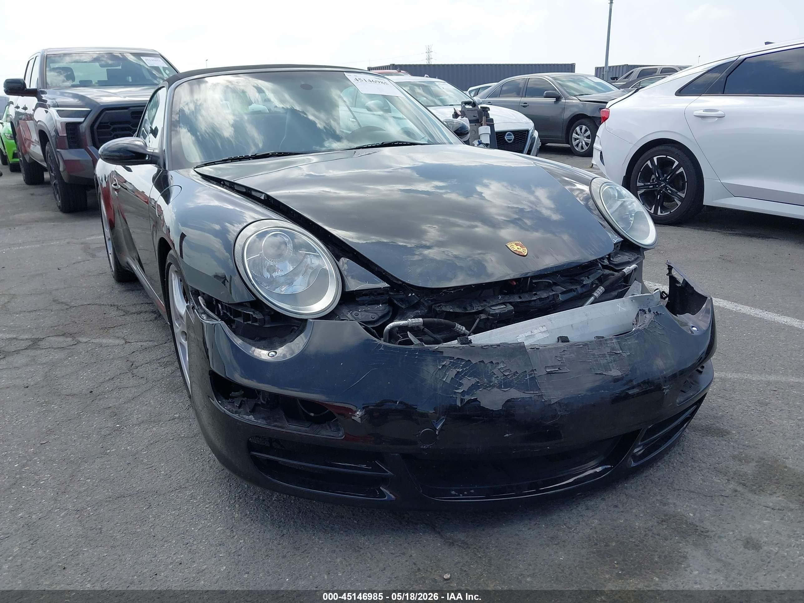2008 Porsche 911 Carrera S Black vin: WP0CB29918S775329