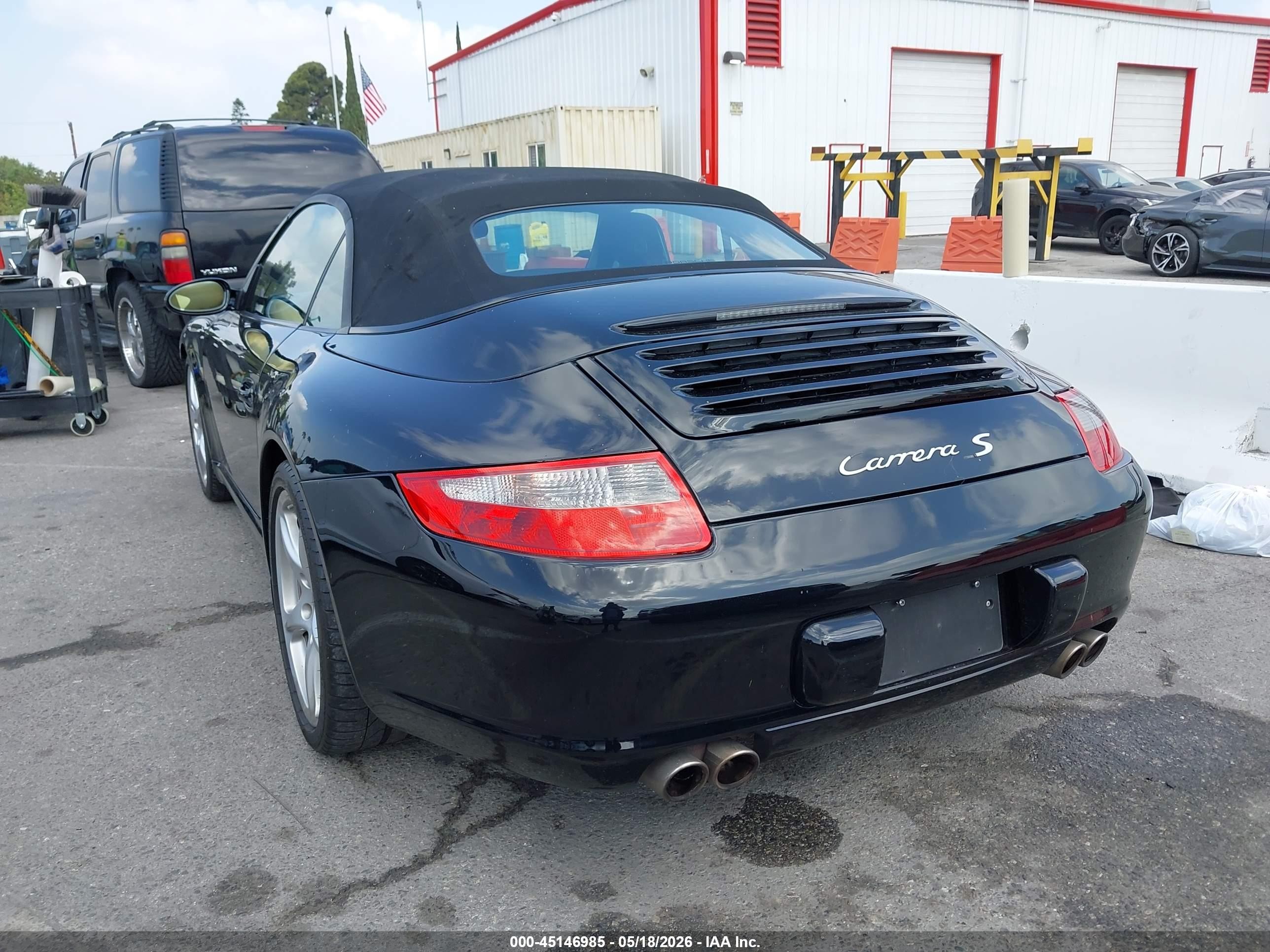 2008 Porsche 911 Carrera S Black vin: WP0CB29918S775329