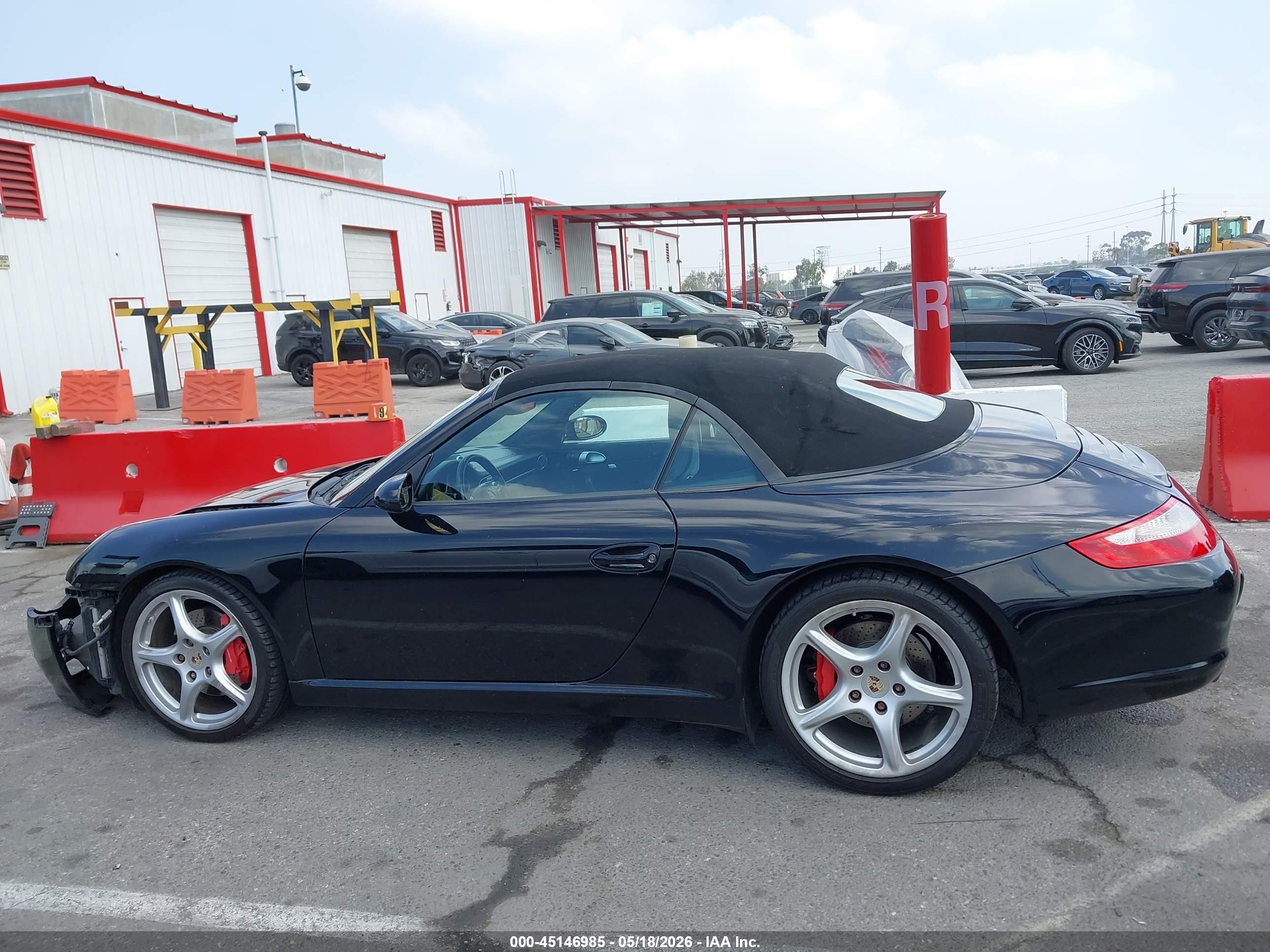 2008 Porsche 911 Carrera S Black vin: WP0CB29918S775329