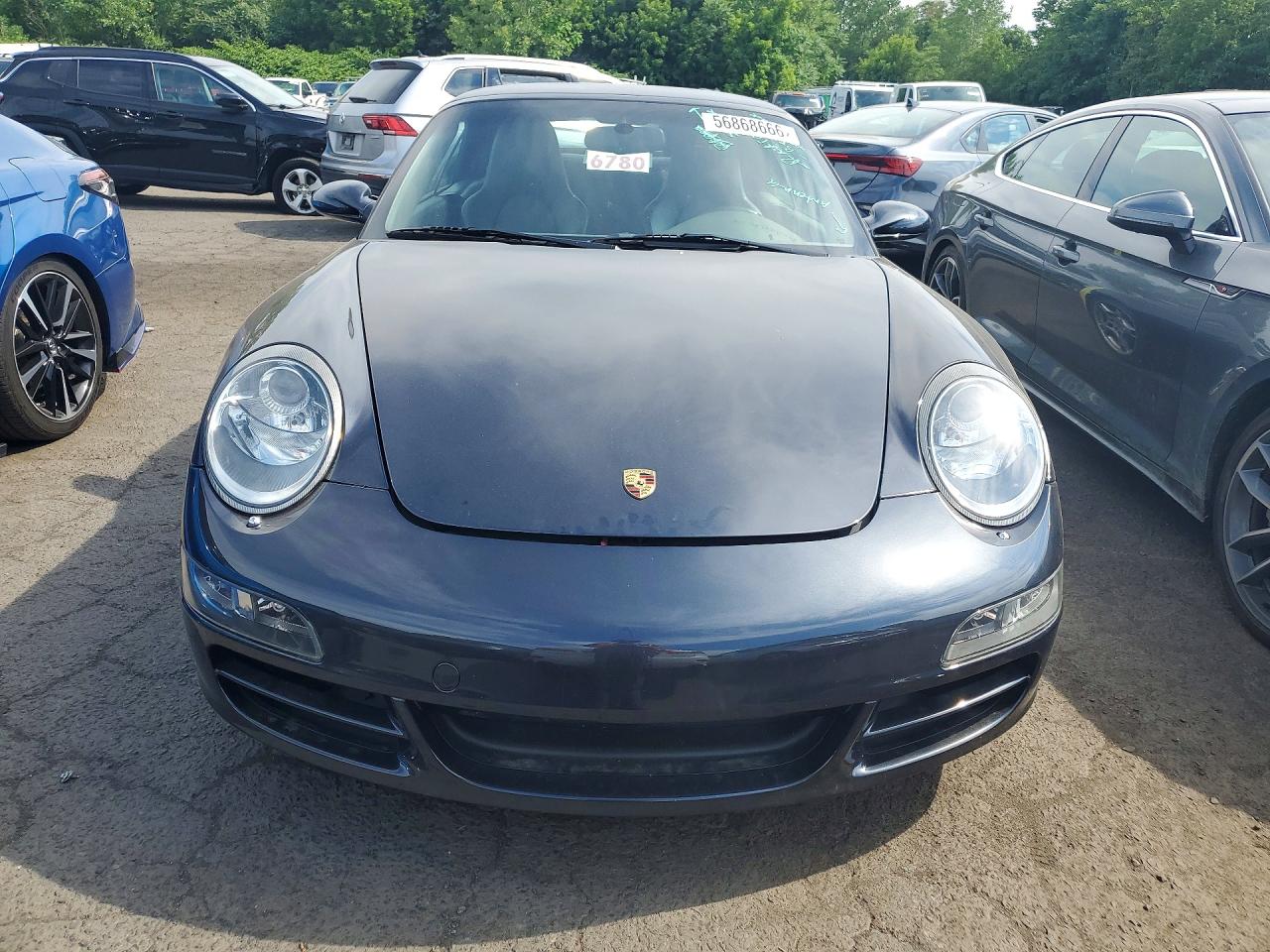 2006 Porsche 911 Carrera S Cabriolet Black vin: WP0CB29956S765402
