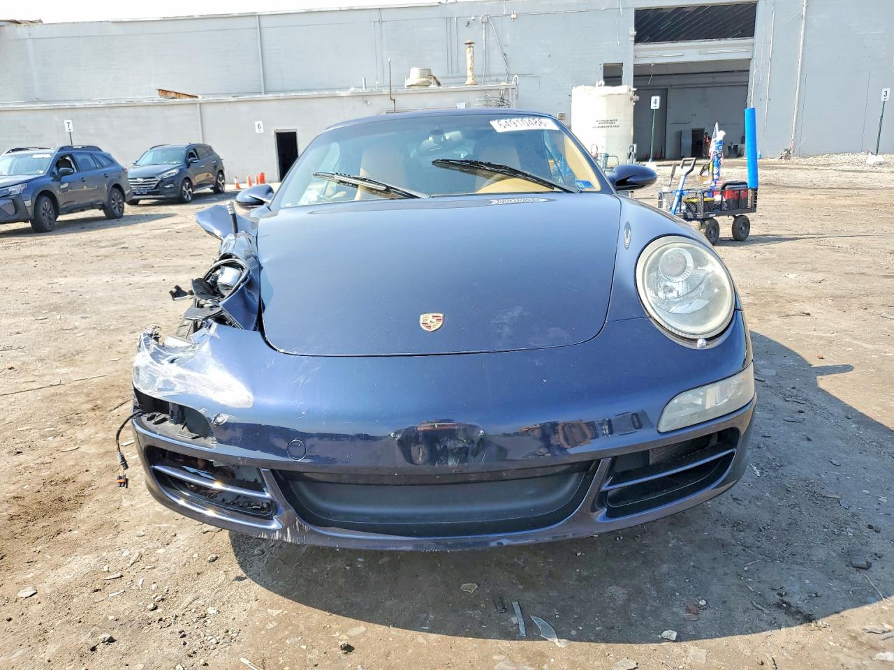 2006 Porsche 911 Carrera S Cabriolet Blue vin: WP0CB29956S765724