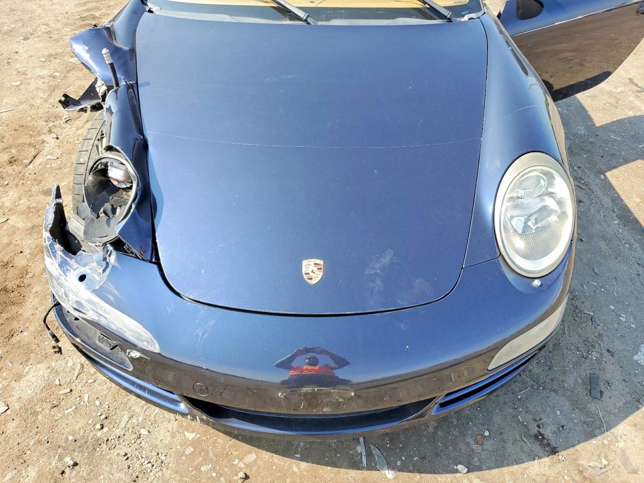 2006 Porsche 911 Carrera S Cabriolet Blue vin: WP0CB29956S765724