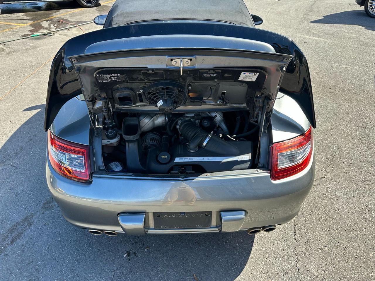2008 Porsche 911 Carrera S Cabriolet Gray vin: WP0CB29958S776046