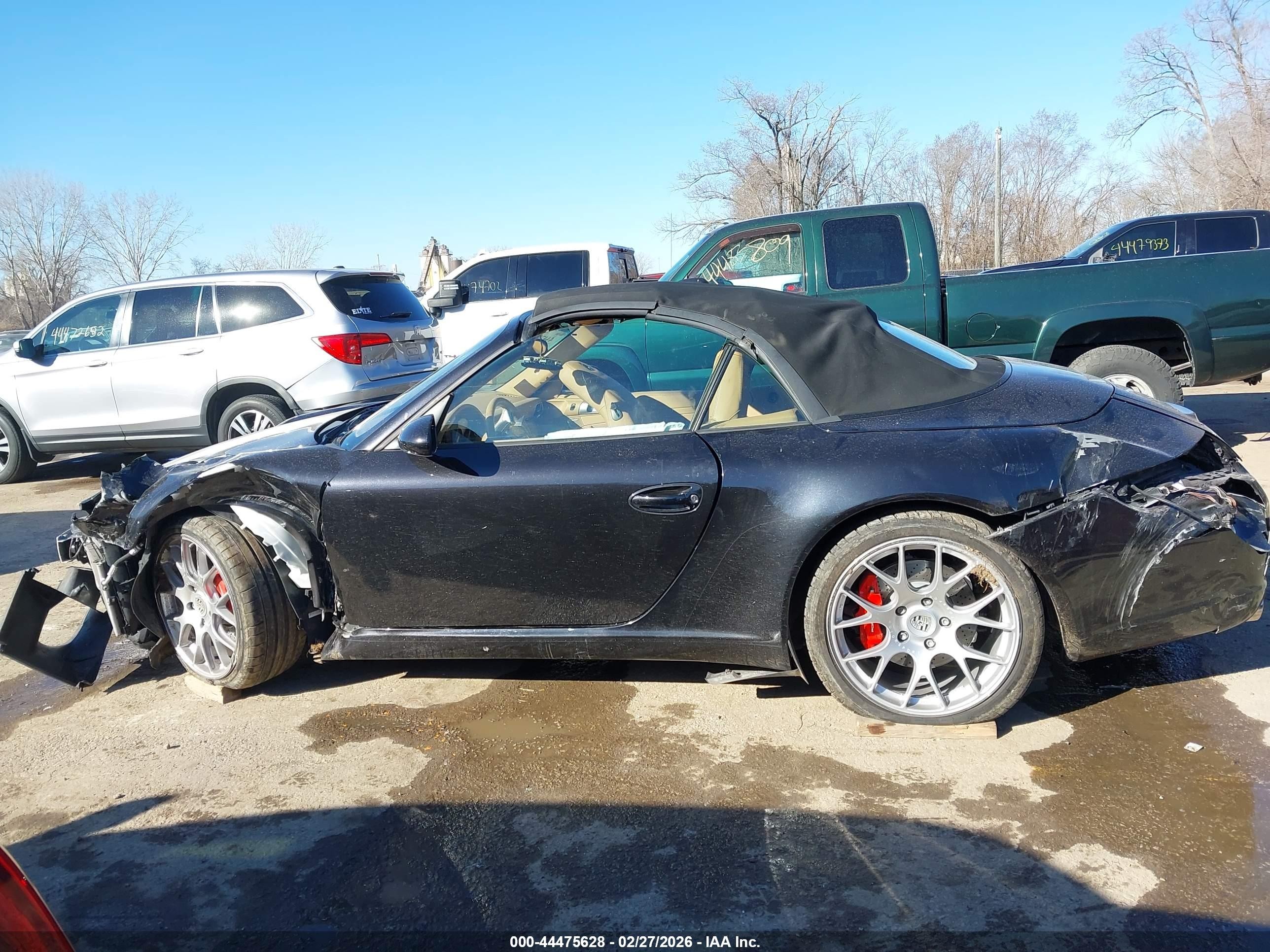 2008 Porsche 911 Carrera S Black vin: WP0CB29958S777049