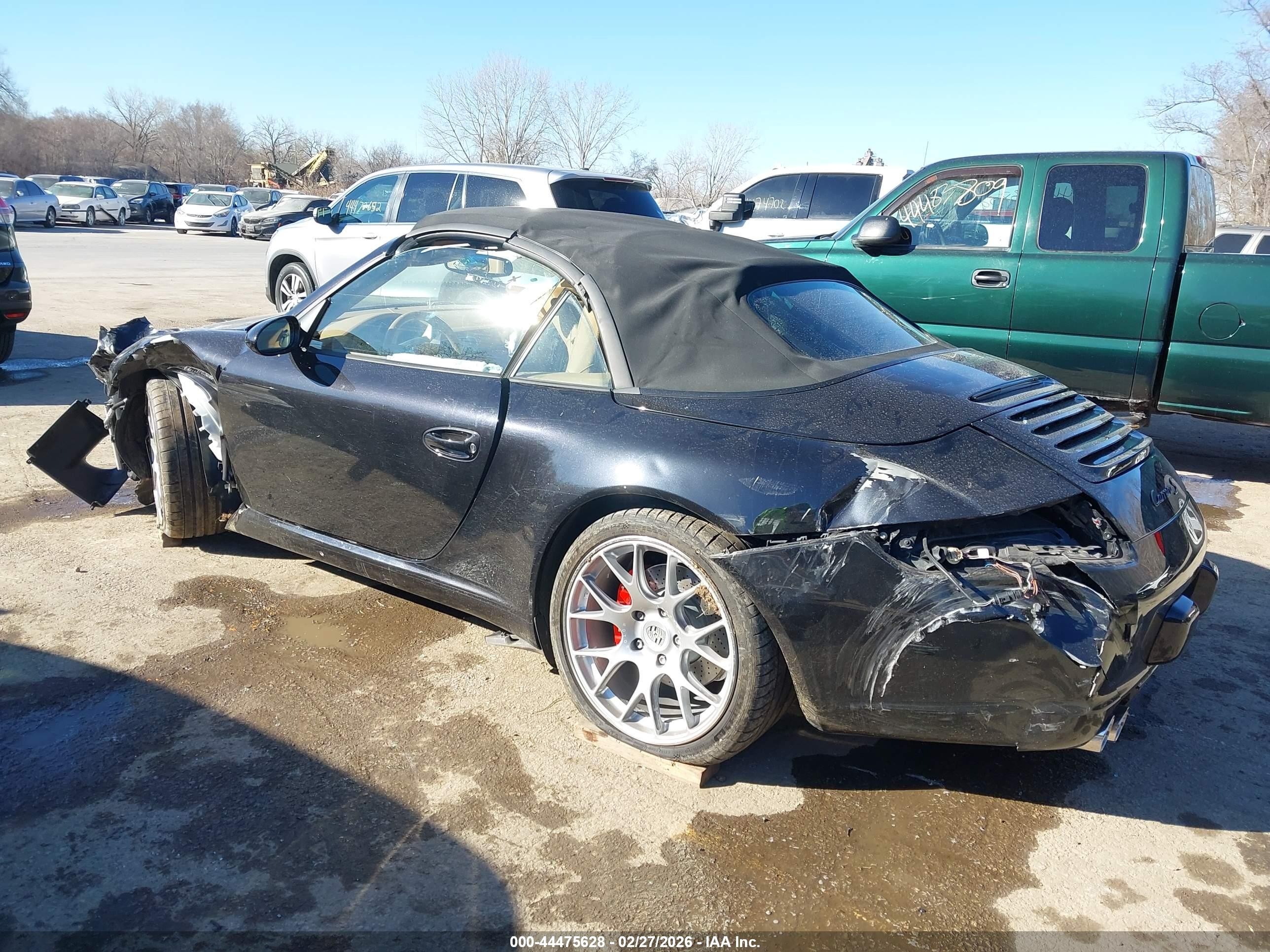 2008 Porsche 911 Carrera S Black vin: WP0CB29958S777049