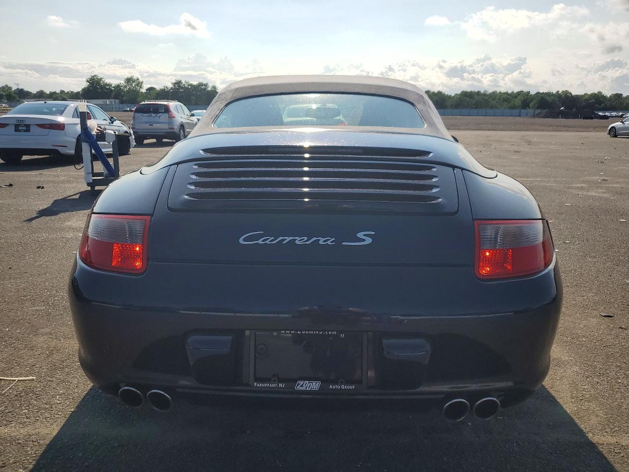 2008 Porsche 911 Carrera S Cabriolet Blue vin: WP0CB29958S777102