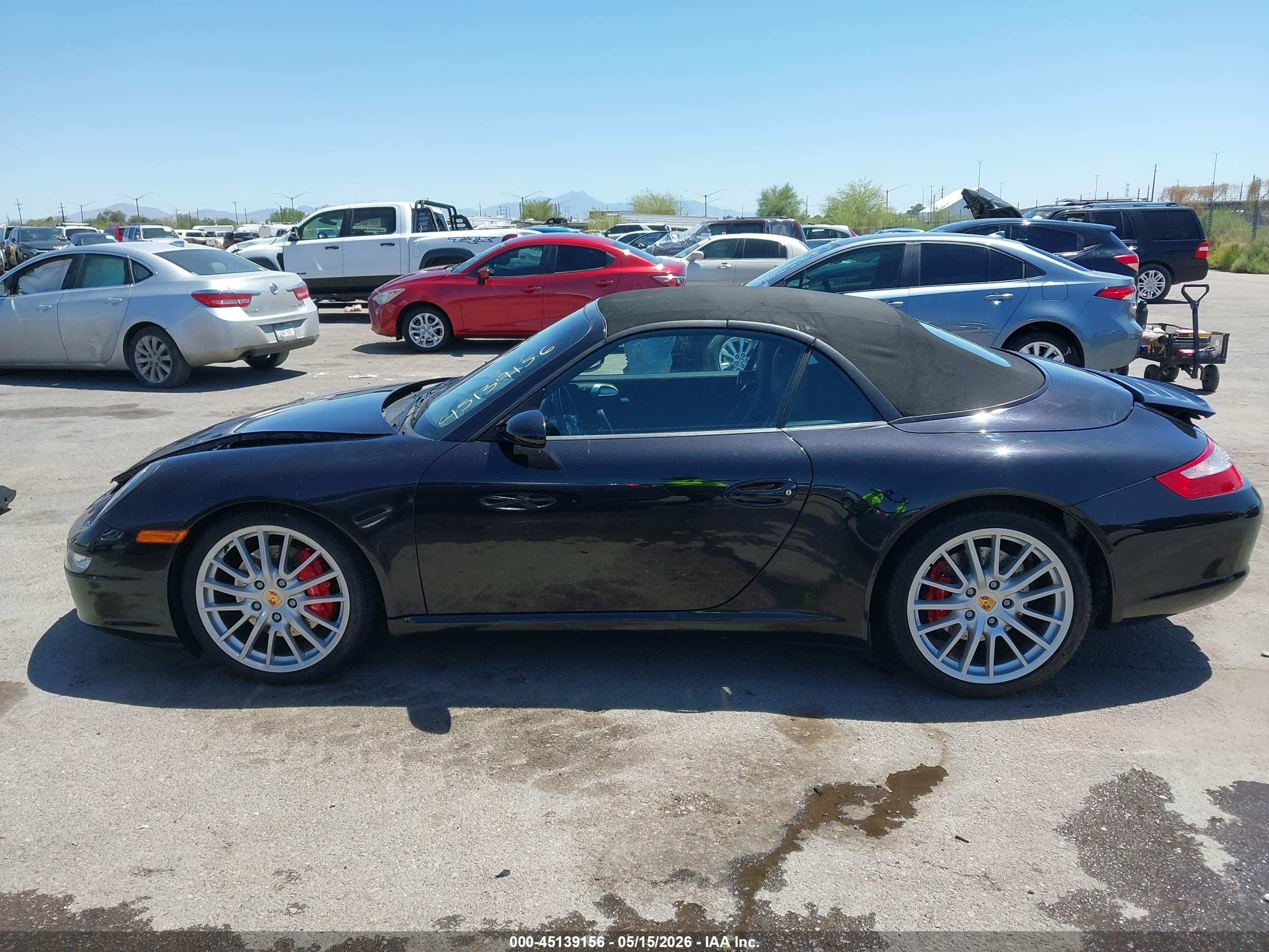 2006 Porsche 911 Carrera 4s/carrera S Black vin: WP0CB29976S765482