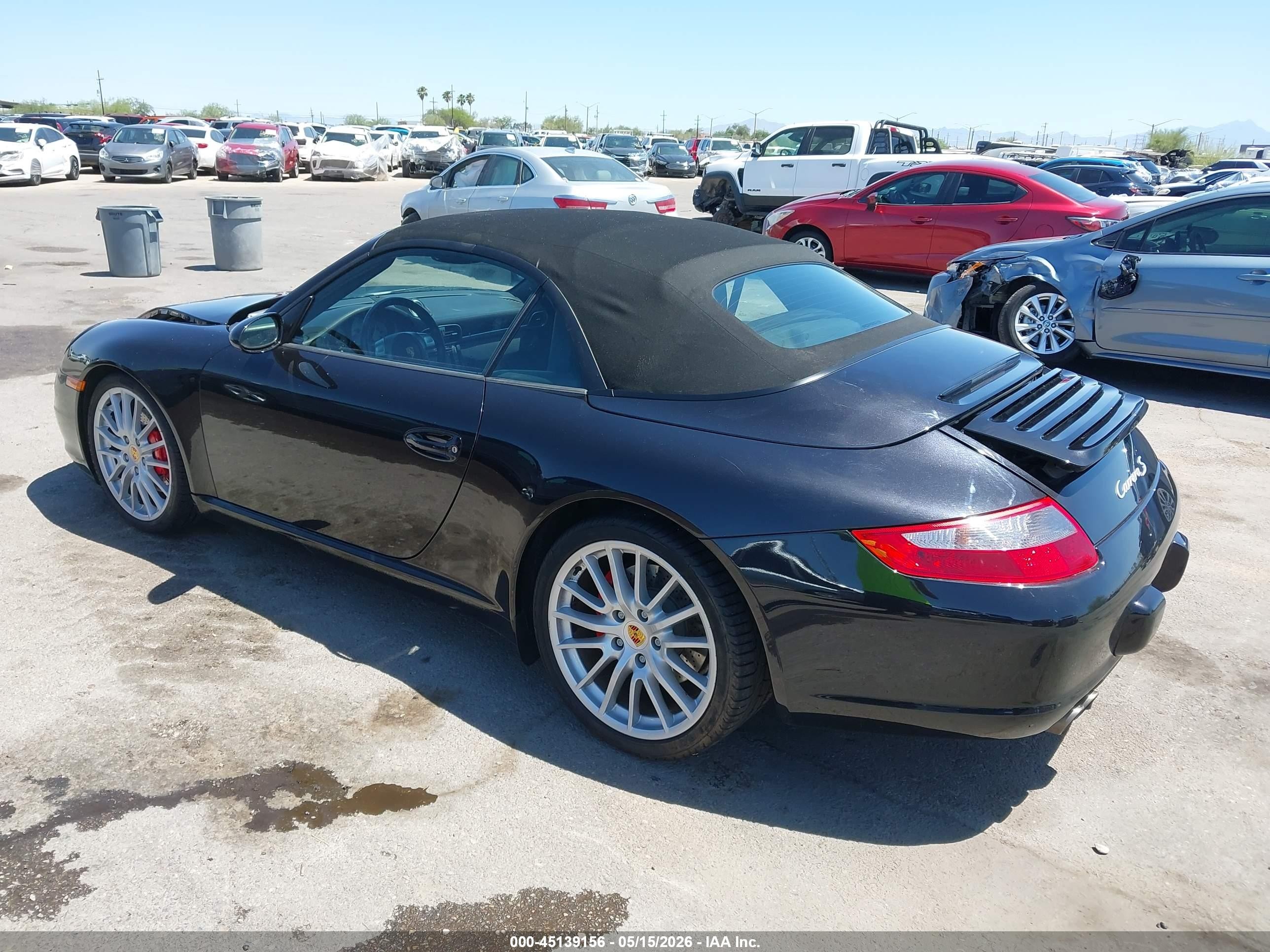 2006 Porsche 911 Carrera 4s/carrera S Black vin: WP0CB29976S765482
