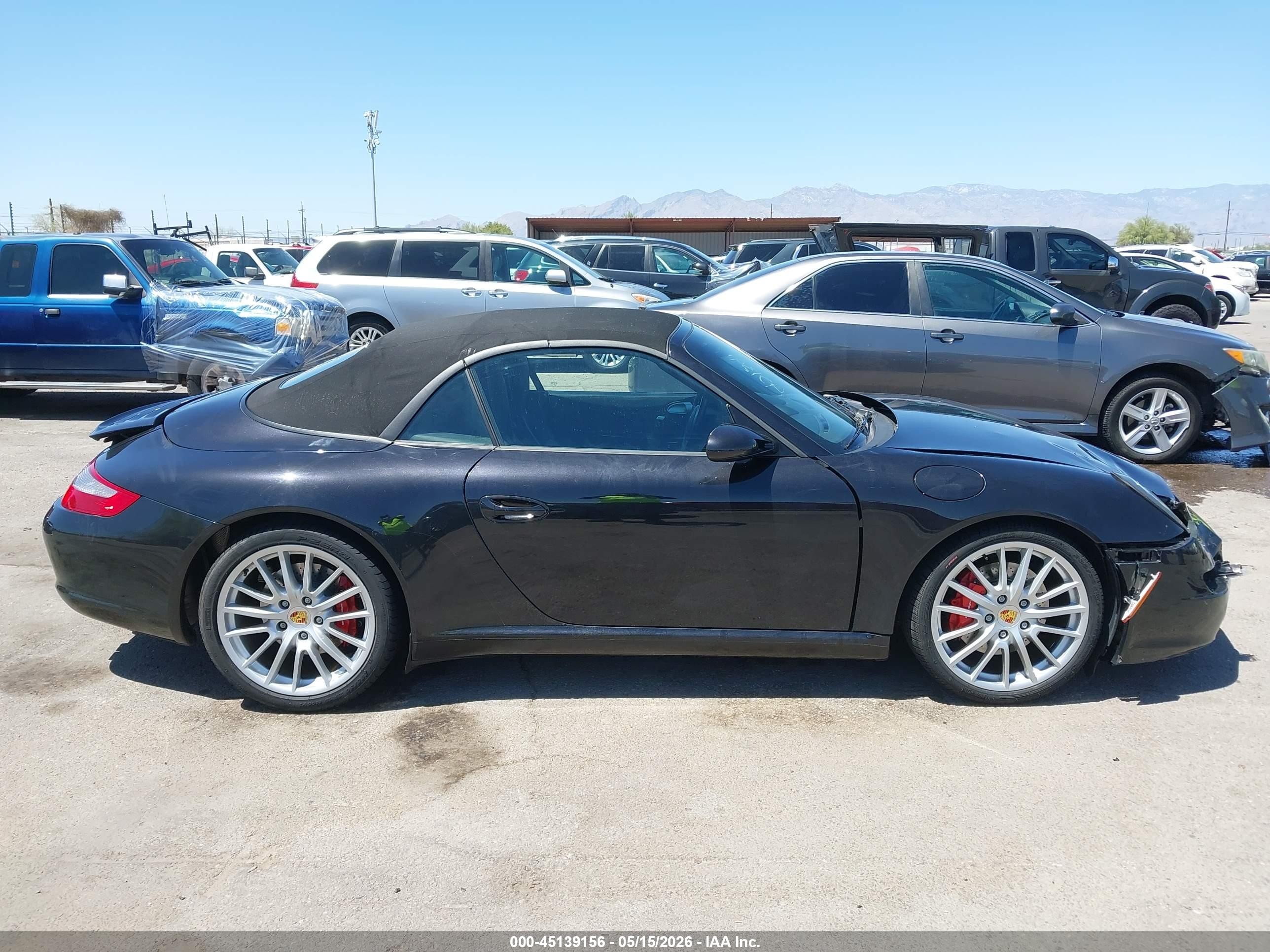 2006 Porsche 911 Carrera 4s/carrera S Black vin: WP0CB29976S765482